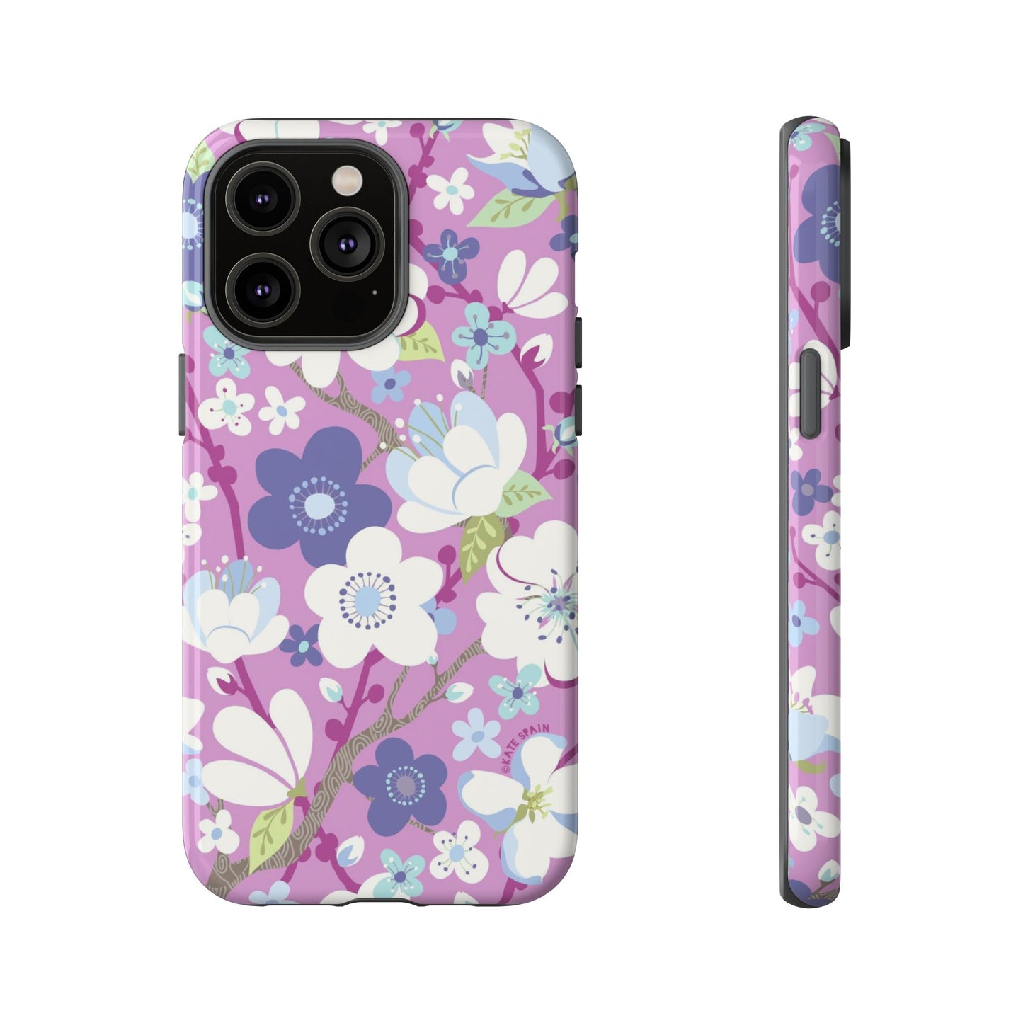 Cherry Blossoms iPhone Tough Case iPhone 14 Pro Max Glossy