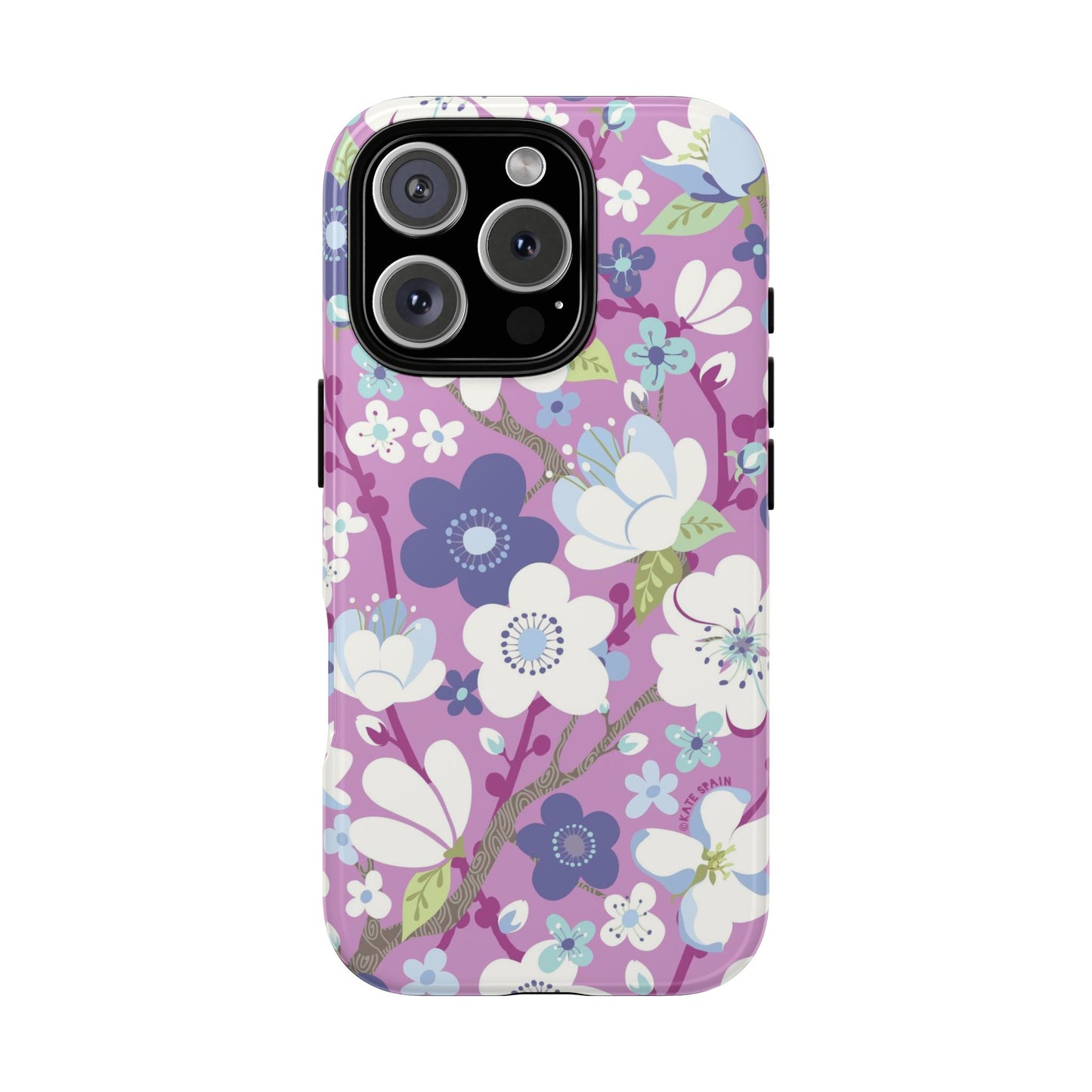 Cherry Blossoms iPhone Tough Case iPhone 16 Pro Glossy