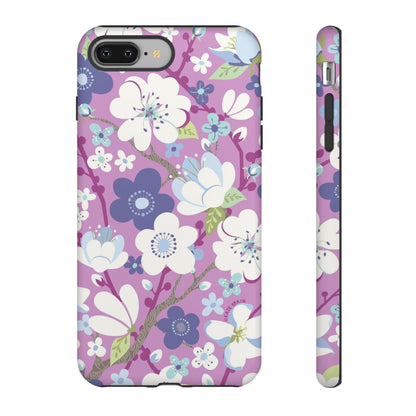 Cherry Blossoms iPhone Tough Case iPhone 8 Plus Matte