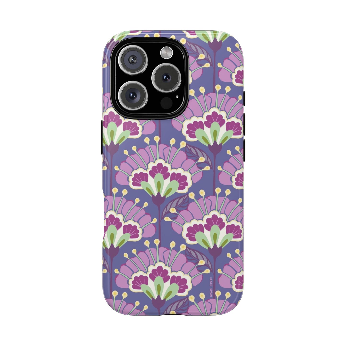 Lantern Flower iPhone Tough Case iPhone 16 Pro Glossy