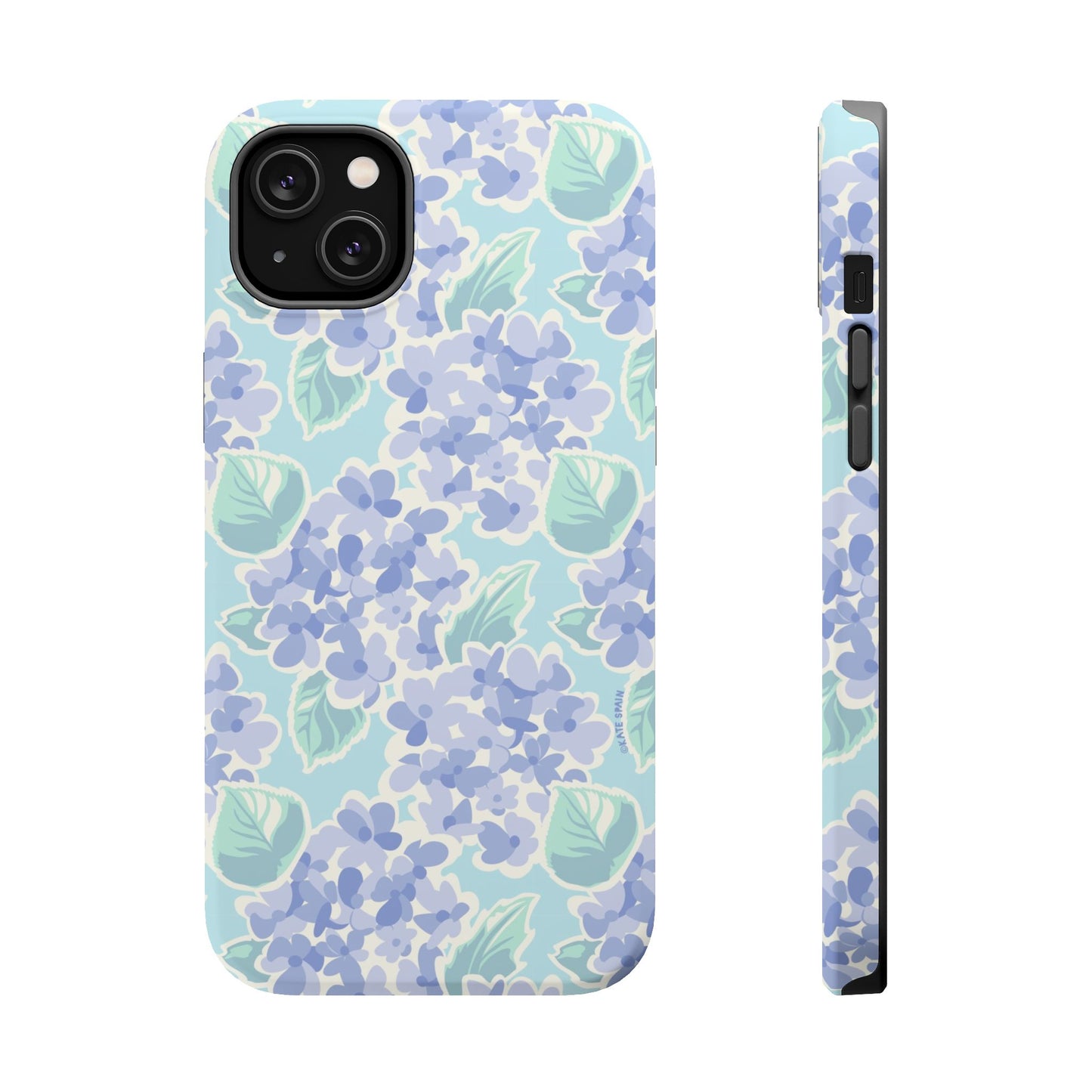 Nantucket Hydrangea MagSafe Tough Case iPhone 14 Plus Matte