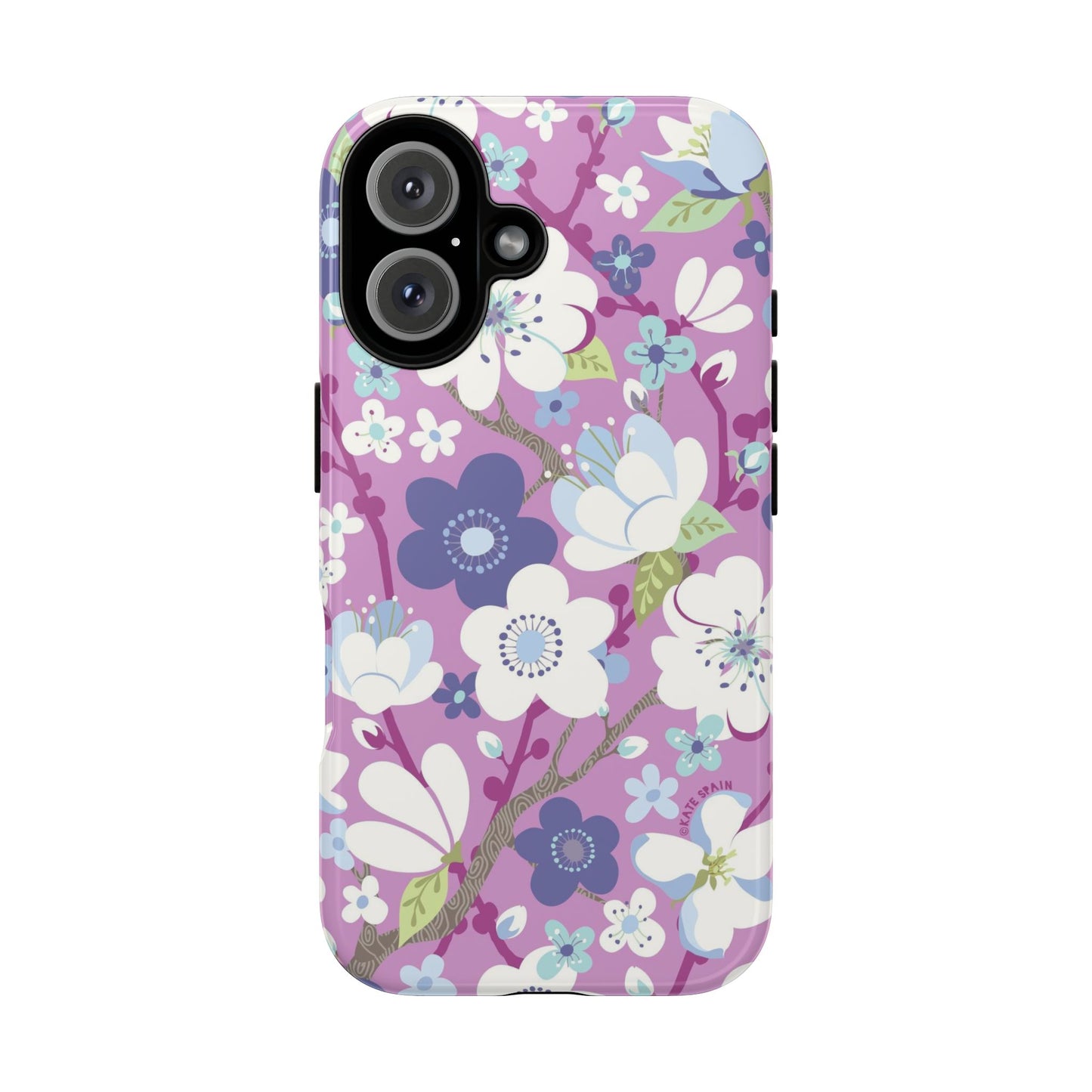 Cherry Blossoms iPhone Tough Case iPhone 16 Glossy