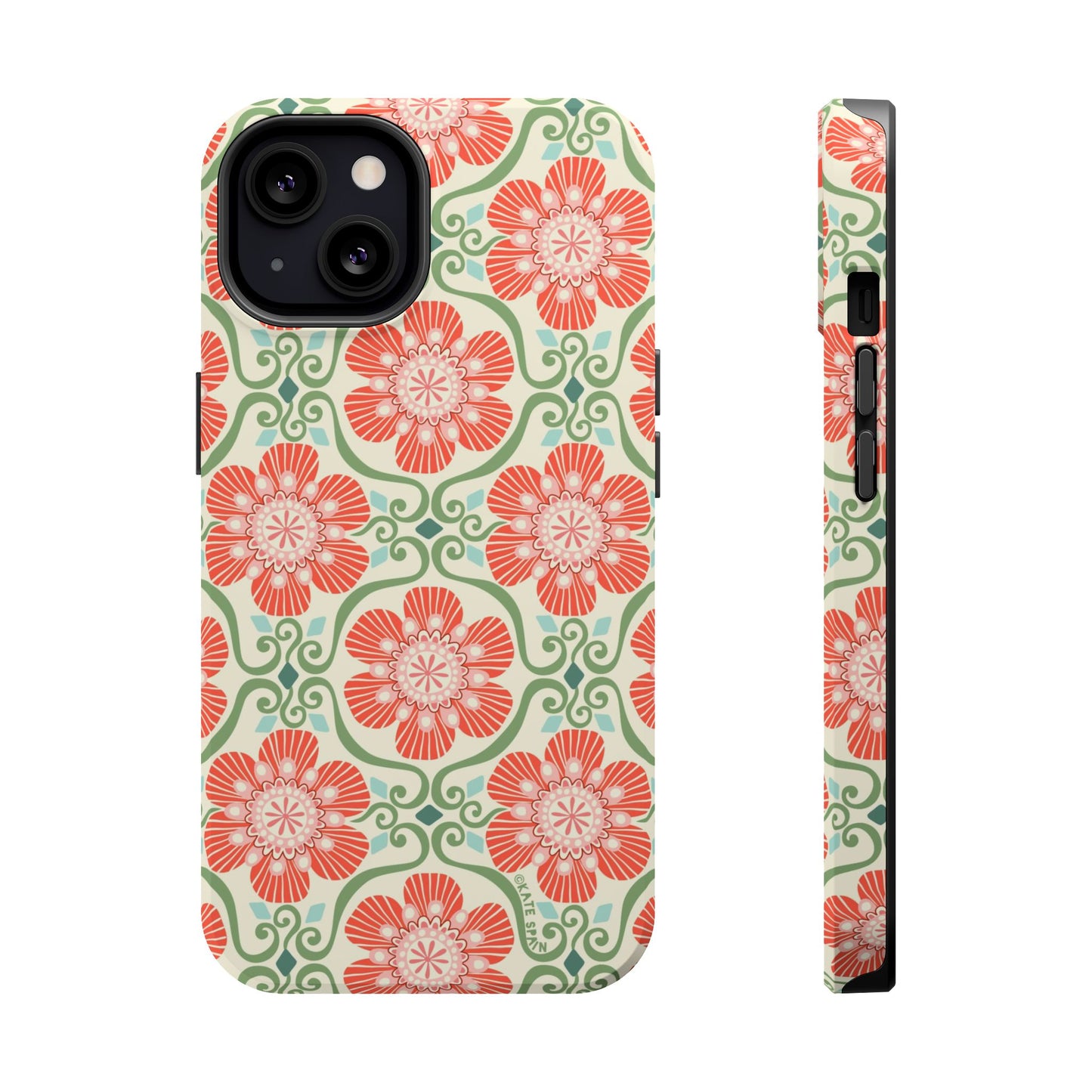 Barcelona Flowers iPhone MagSafe Case iPhone 13 Matte