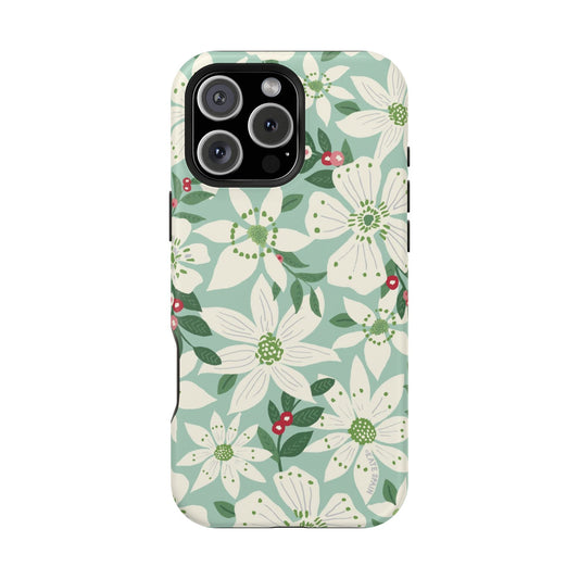 Gardenia iPhone MagSafe Tough Case iPhone 16 Pro Max Matte