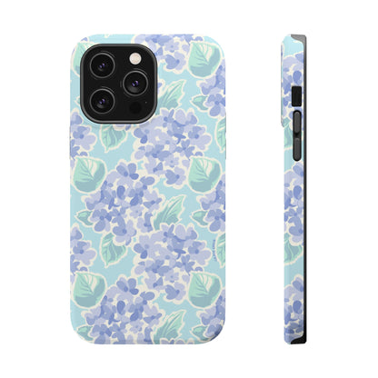 Nantucket Hydrangea MagSafe Tough Case iPhone 14 Pro Max Matte