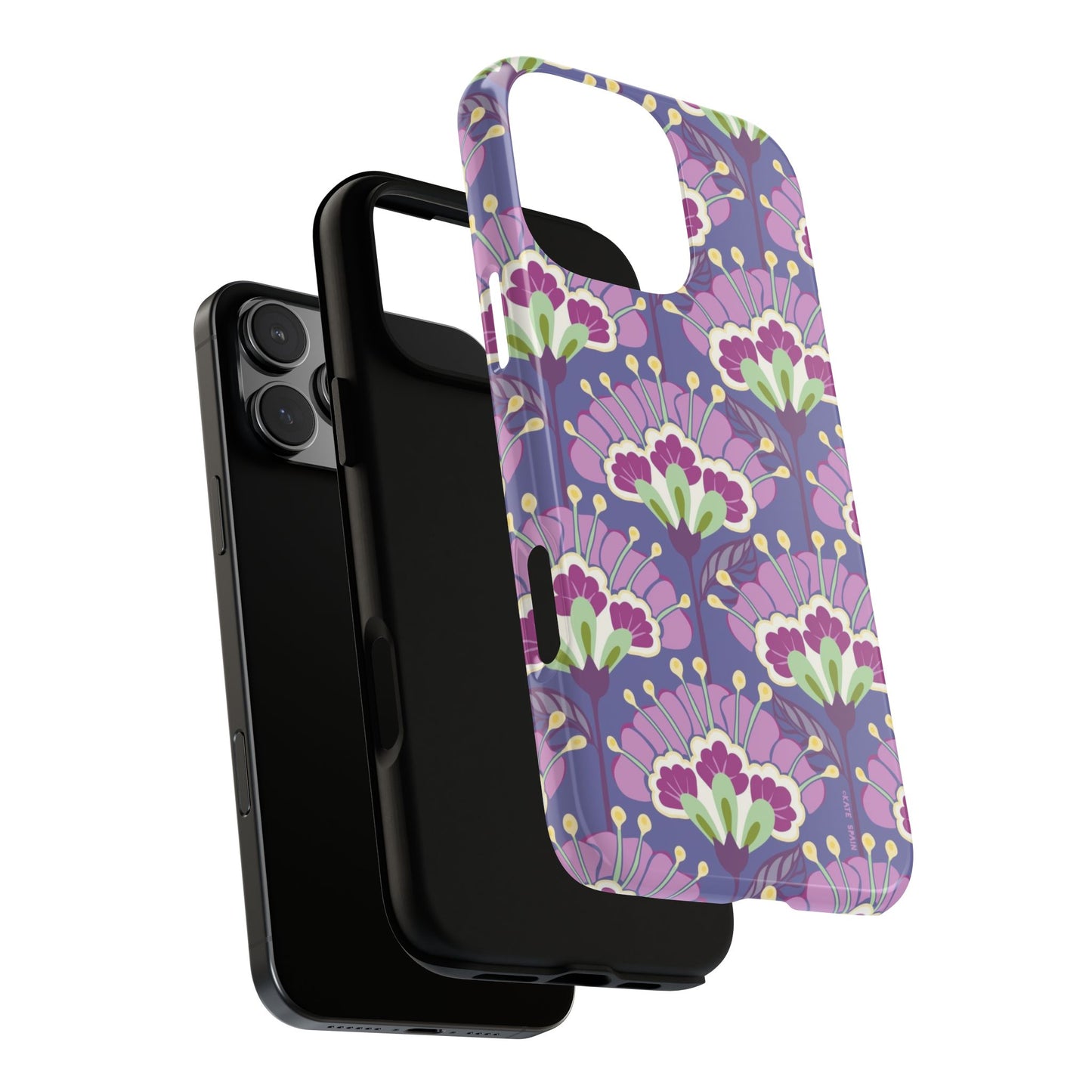 Lantern Flower iPhone Tough Case