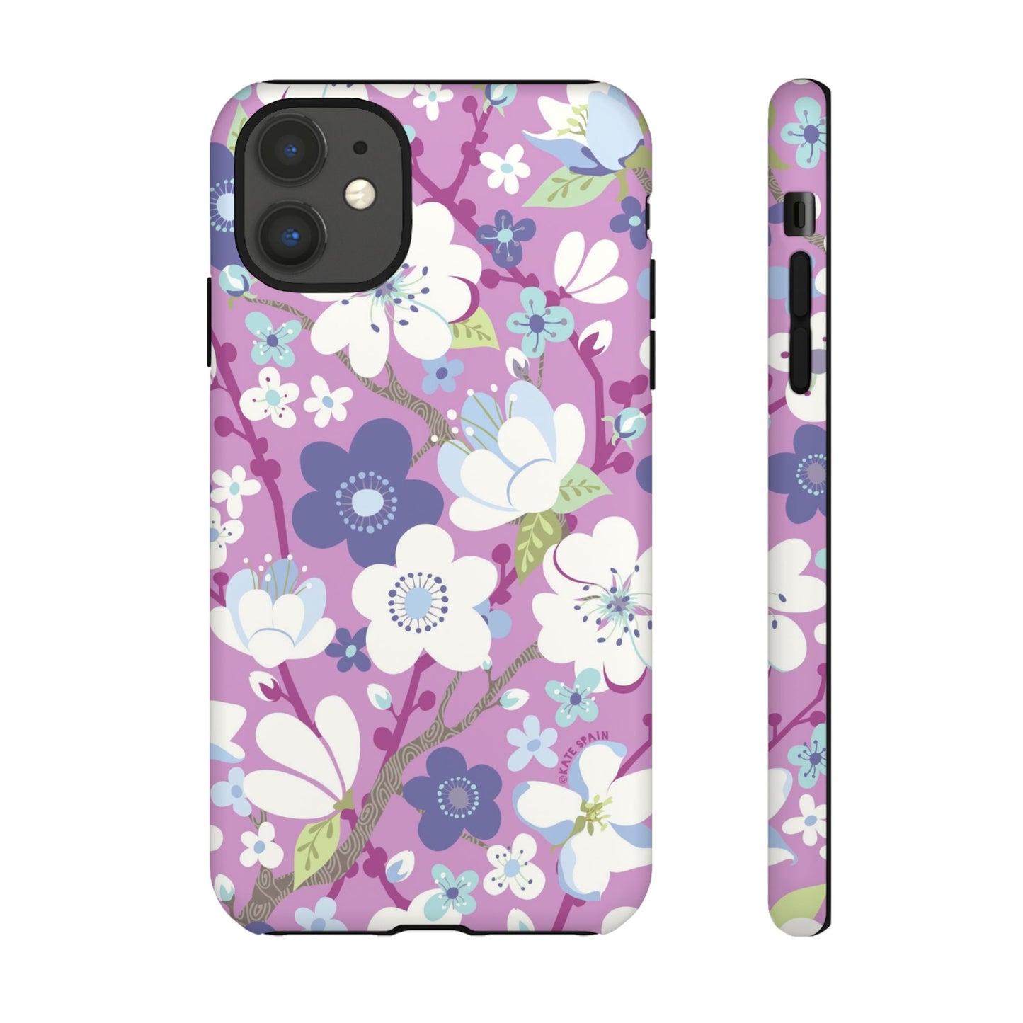 Cherry Blossoms iPhone Tough Case iPhone 11 Matte