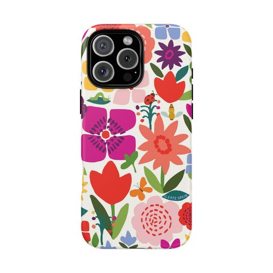 Happy Blooms iPhone Tough Case iPhone 16 Pro Max Matte