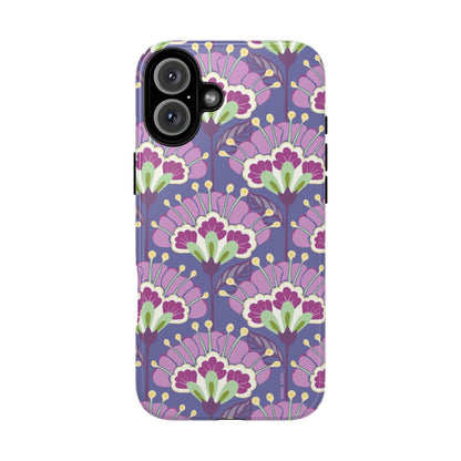 Lantern Flower iPhone Tough Case iPhone 16 Plus Glossy