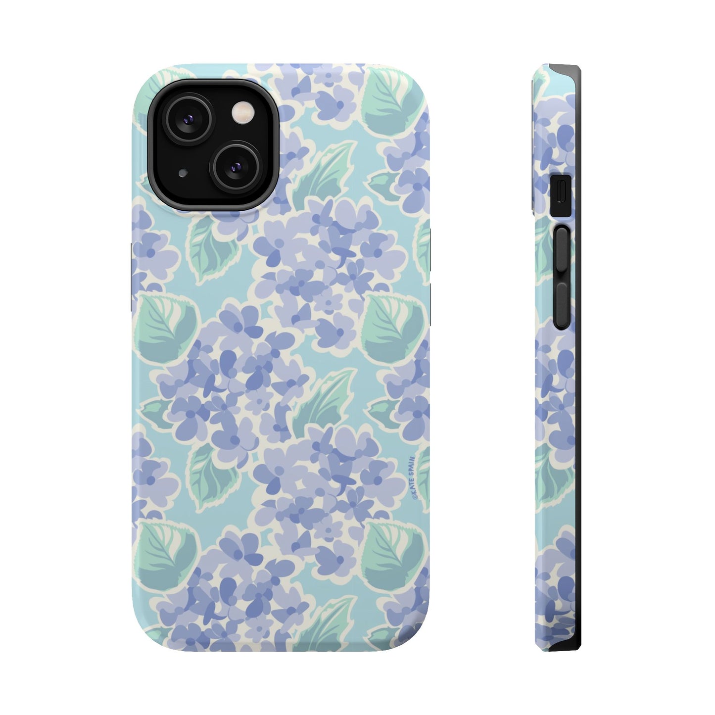 Nantucket Hydrangea MagSafe Tough Case iPhone 14 Glossy