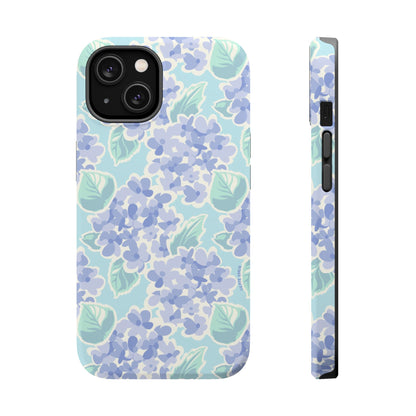 Nantucket Hydrangea MagSafe Tough Case iPhone 14 Matte