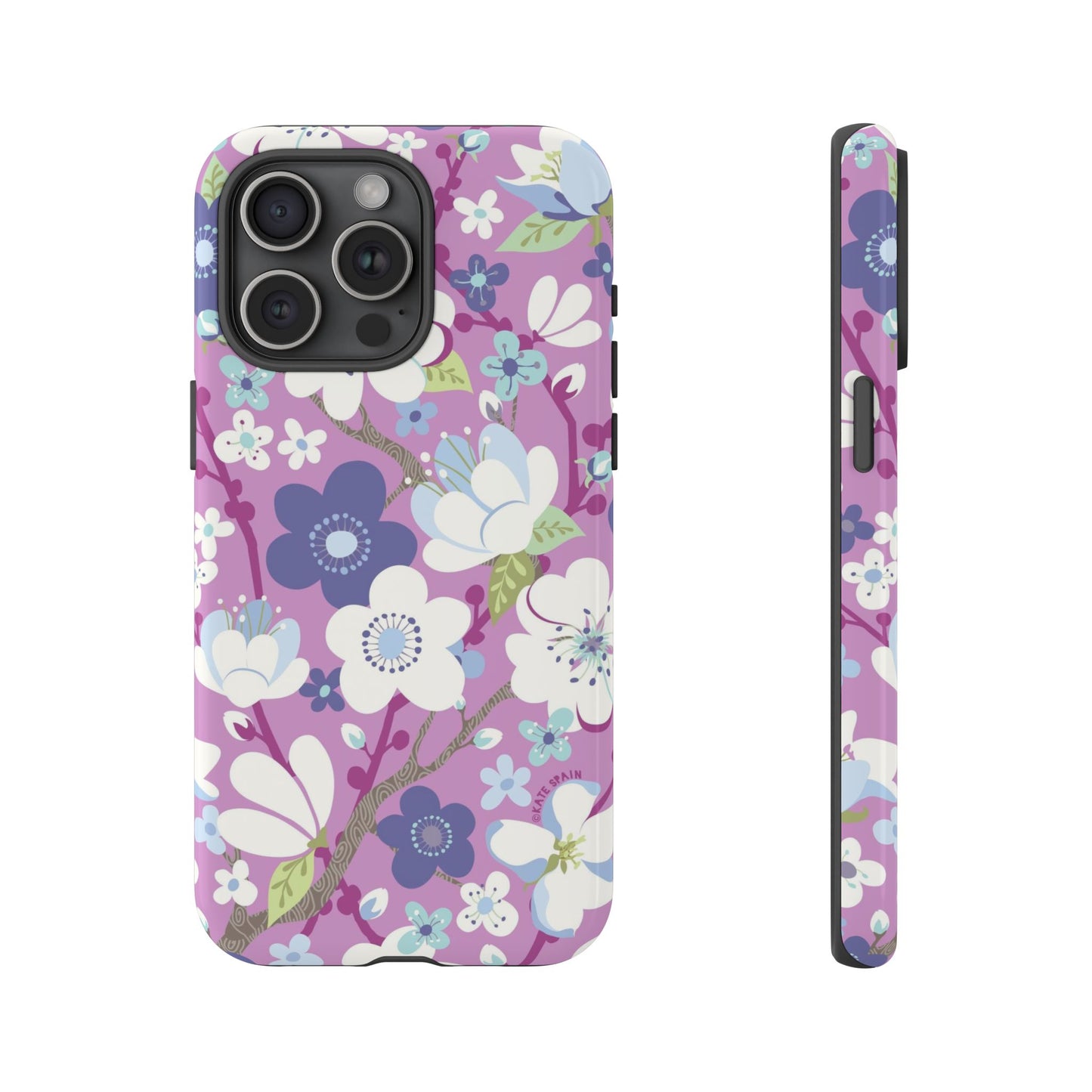 Cherry Blossoms iPhone Tough Case iPhone 15 Pro Max Glossy