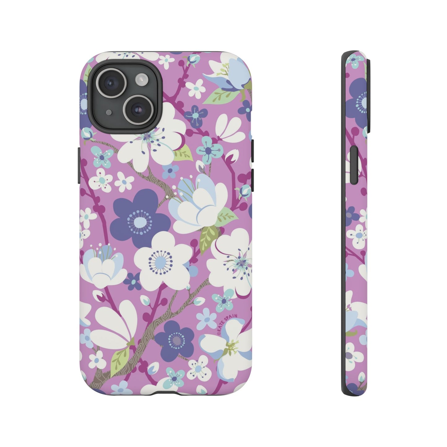 Cherry Blossoms iPhone Tough Case iPhone 15 Plus Matte