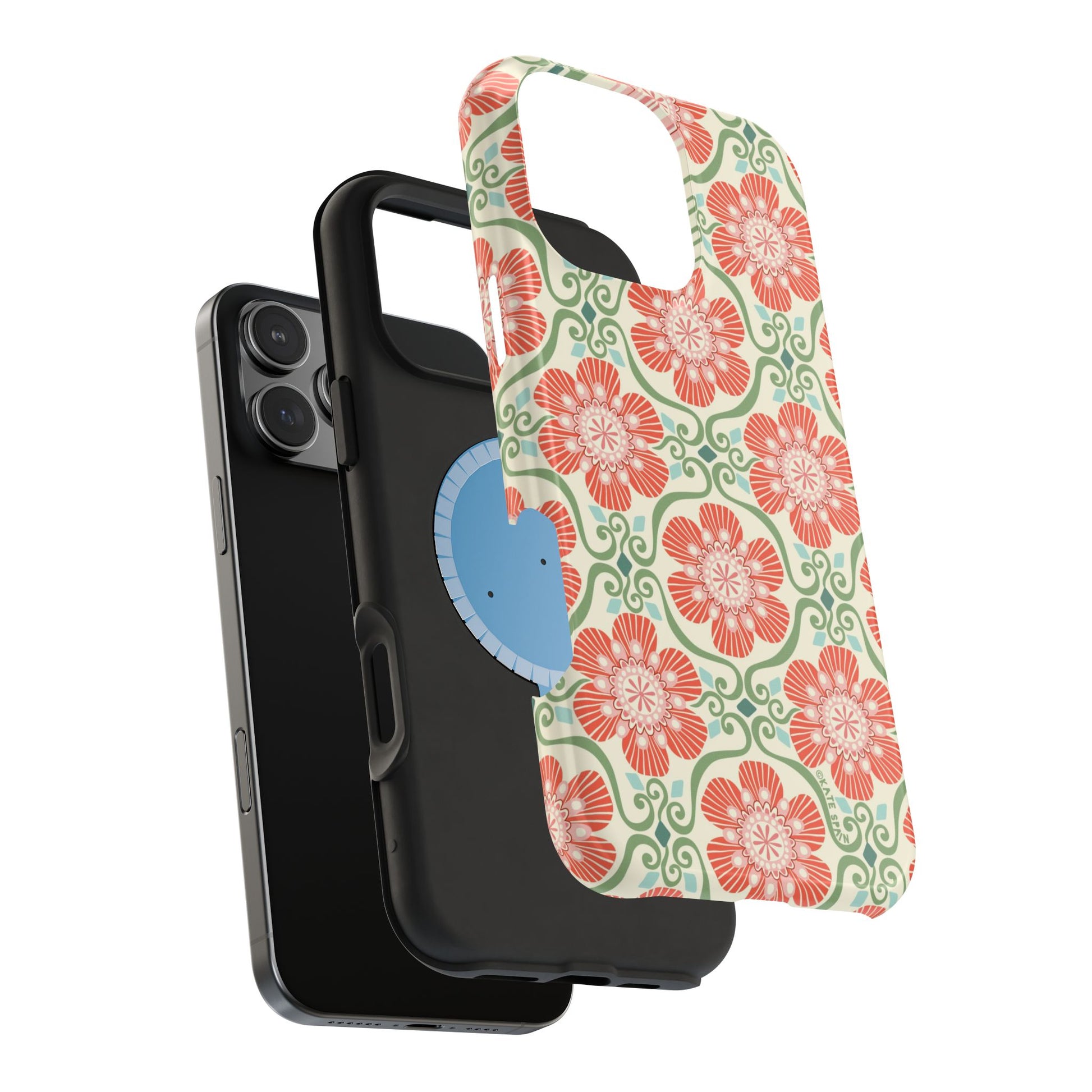 Barcelona Flowers iPhone MagSafe Case