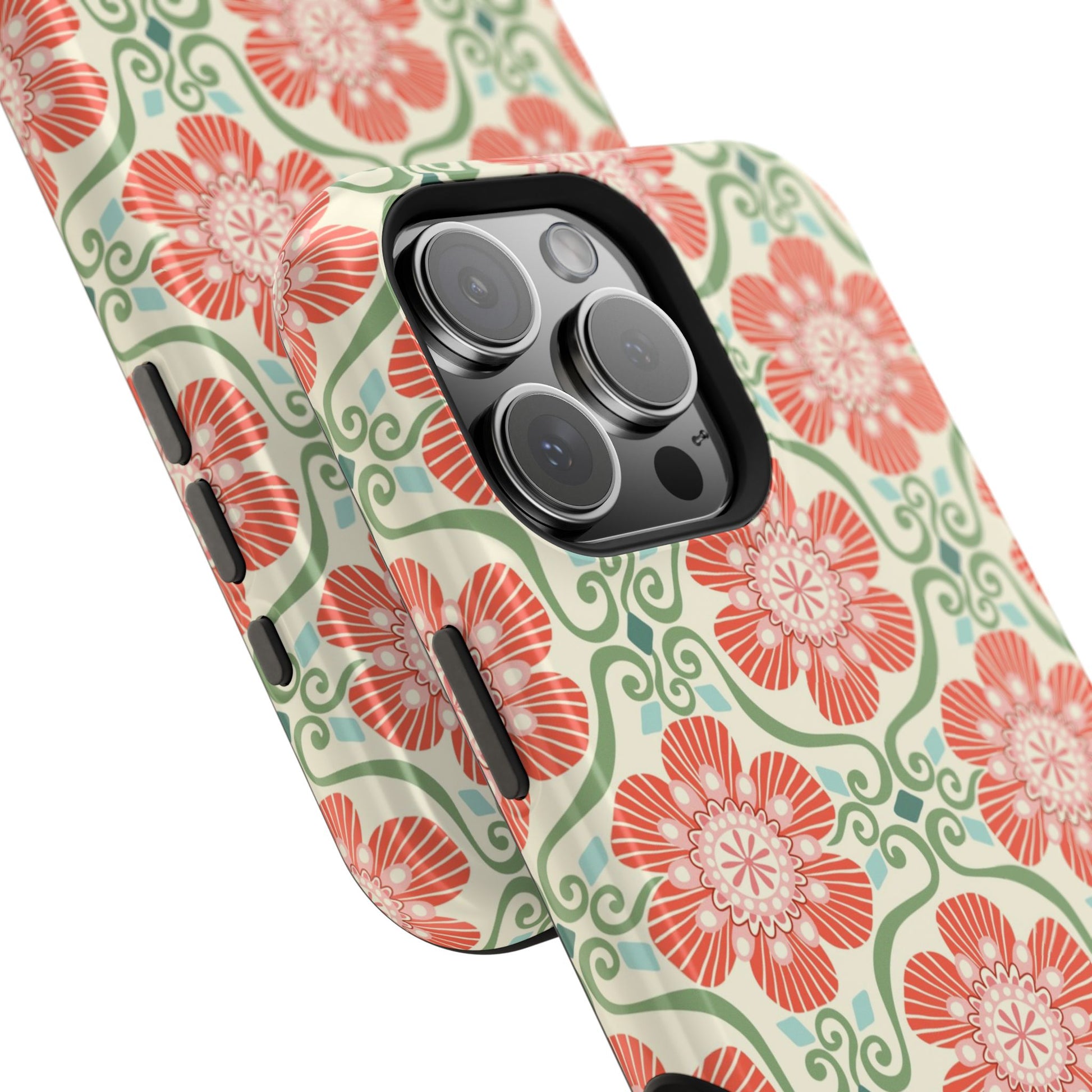 Barcelona Flowers iPhone MagSafe Case