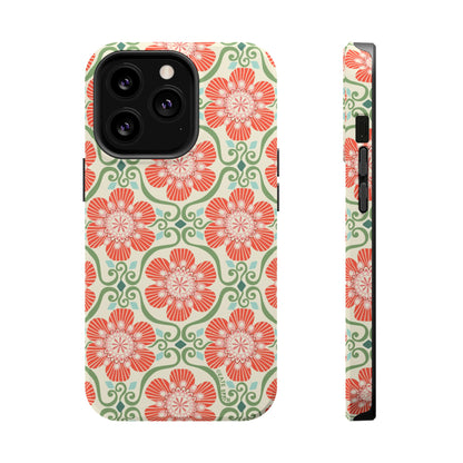 Barcelona Flowers iPhone MagSafe Case iPhone 13 Pro Matte