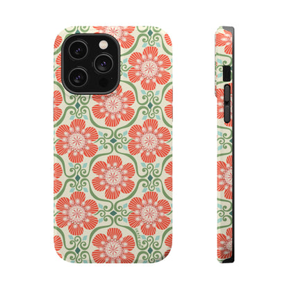 Barcelona Flowers iPhone MagSafe Case iPhone 14 Pro Max Glossy