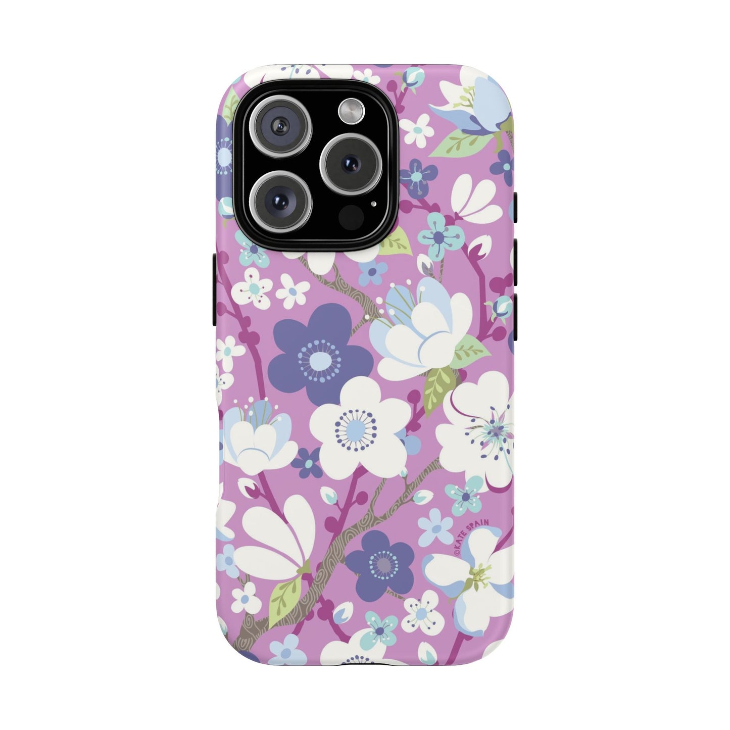 Cherry Blossoms iPhone Tough Case iPhone 16 Pro Matte