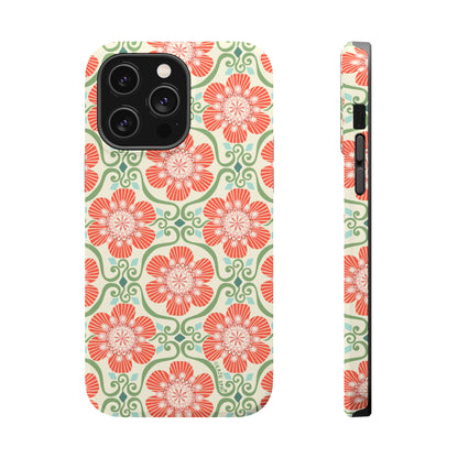 Barcelona Flowers iPhone MagSafe Case iPhone 14 Pro Max Matte