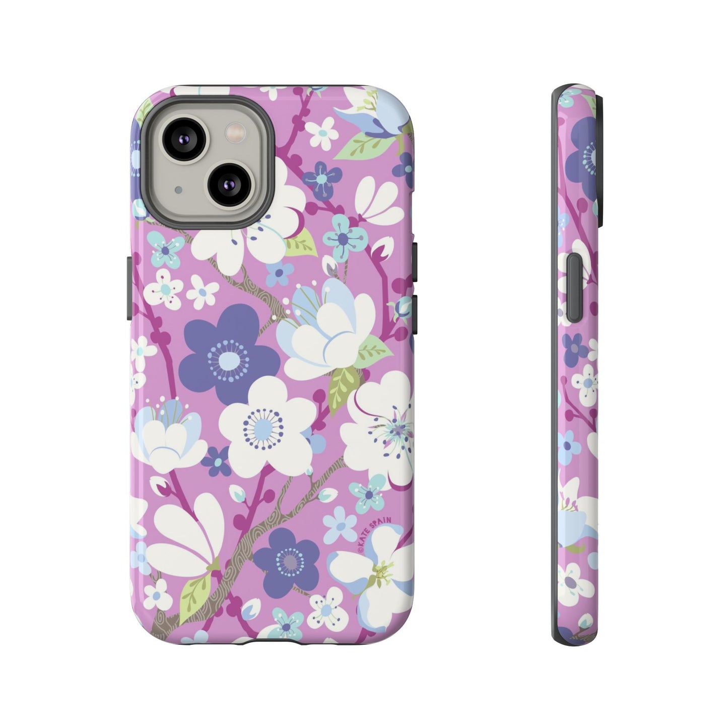 Cherry Blossoms iPhone Tough Case iPhone 14 Glossy